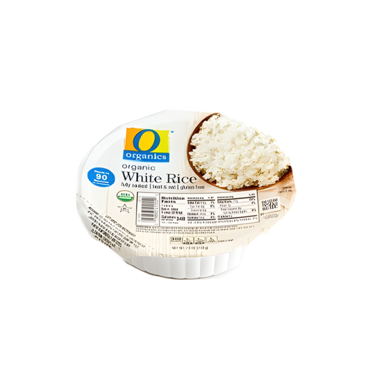 0 ORGNC RICE BOWL WHITE 210 GM